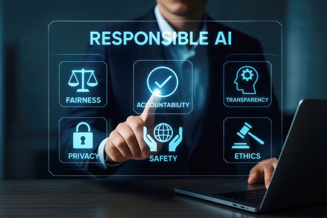 Exploring the Principles of Responsible Artificial Intelligence Through Key Concepts Such as Fairness, Accountability &Ethics